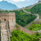 A breathtaking view of the Great Wall of China stretching over the mountains – a must-visit destination in this Great Wall of China travel guide