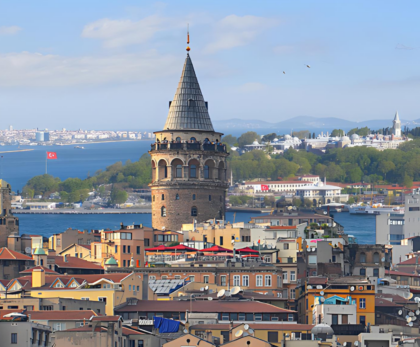 A breathtaking view of Istanbul, featuring the Bosphorus, Hagia Sophia, and Blue Mosque – a must-visit destination in this Istanbul Travel Guide."