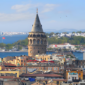 A breathtaking view of Istanbul, featuring the Bosphorus, Hagia Sophia, and Blue Mosque – a must-visit destination in this Istanbul Travel Guide."