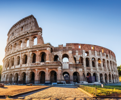 The Colosseum in Rome, Italy – A must-visit landmark featured in this Rome travel guide.